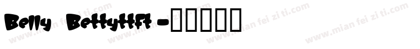 Belly Bettyttft字体转换